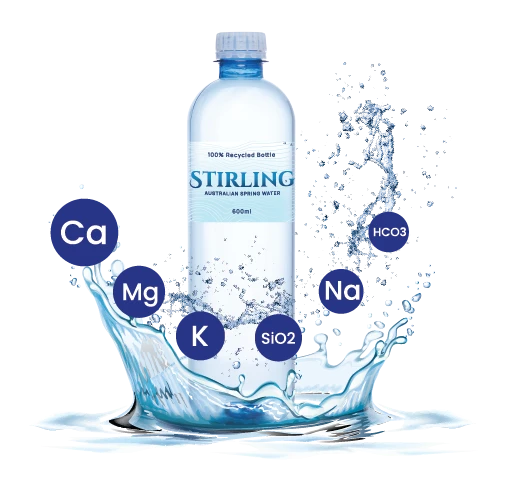 Stirling bottled spring water for contact us
