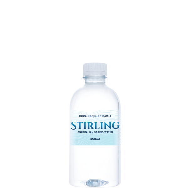 350ml 600x600 stirling bottle Spring Water 24 pack
